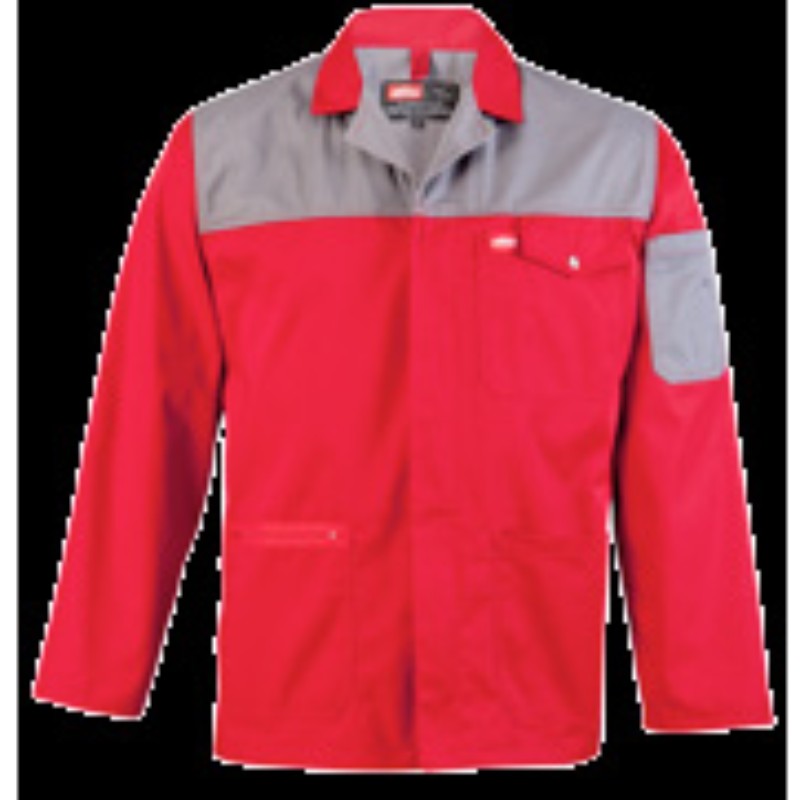 Two Color Jacket Style 202 Red and Gray